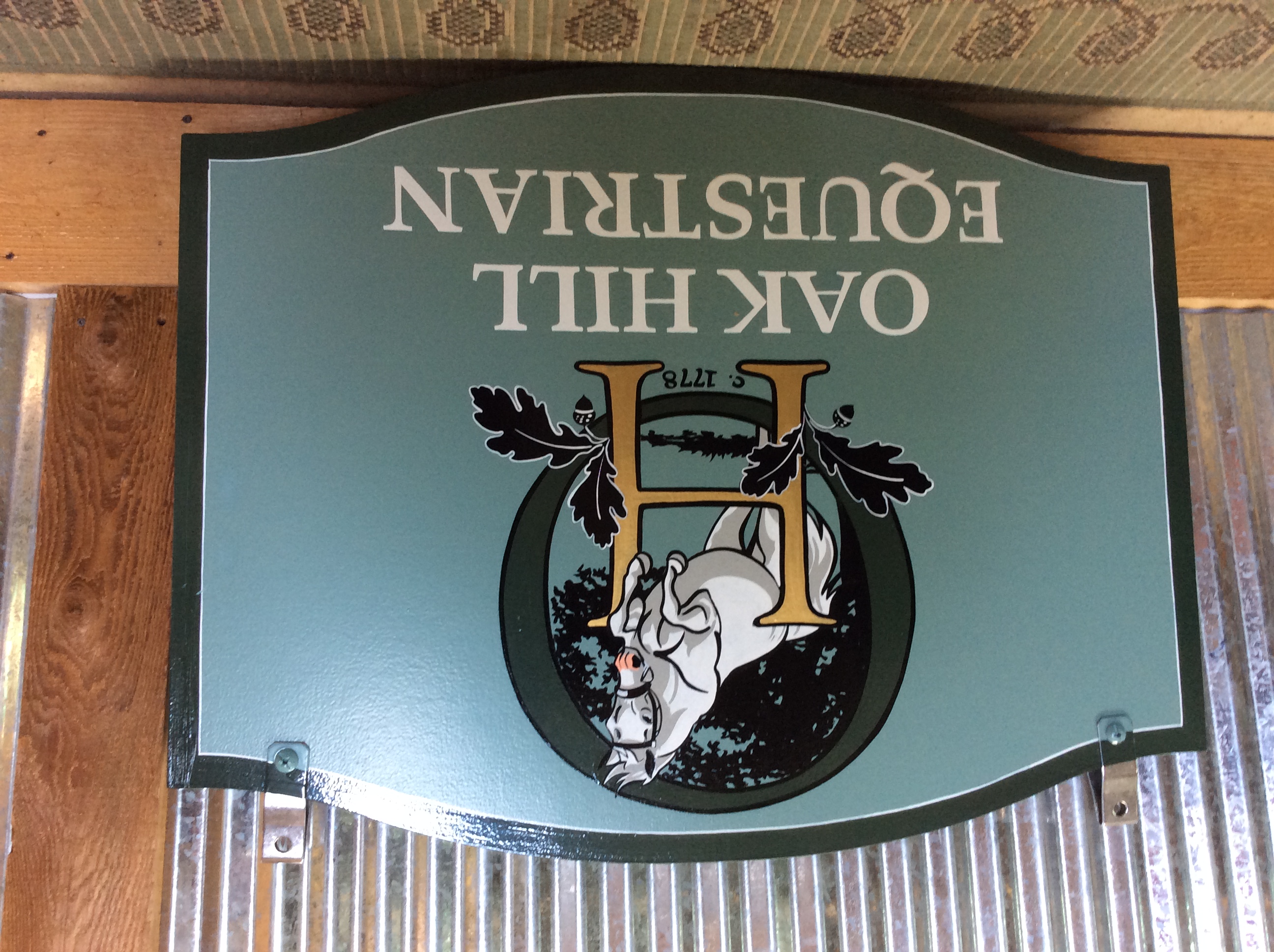Professional commercial sign
