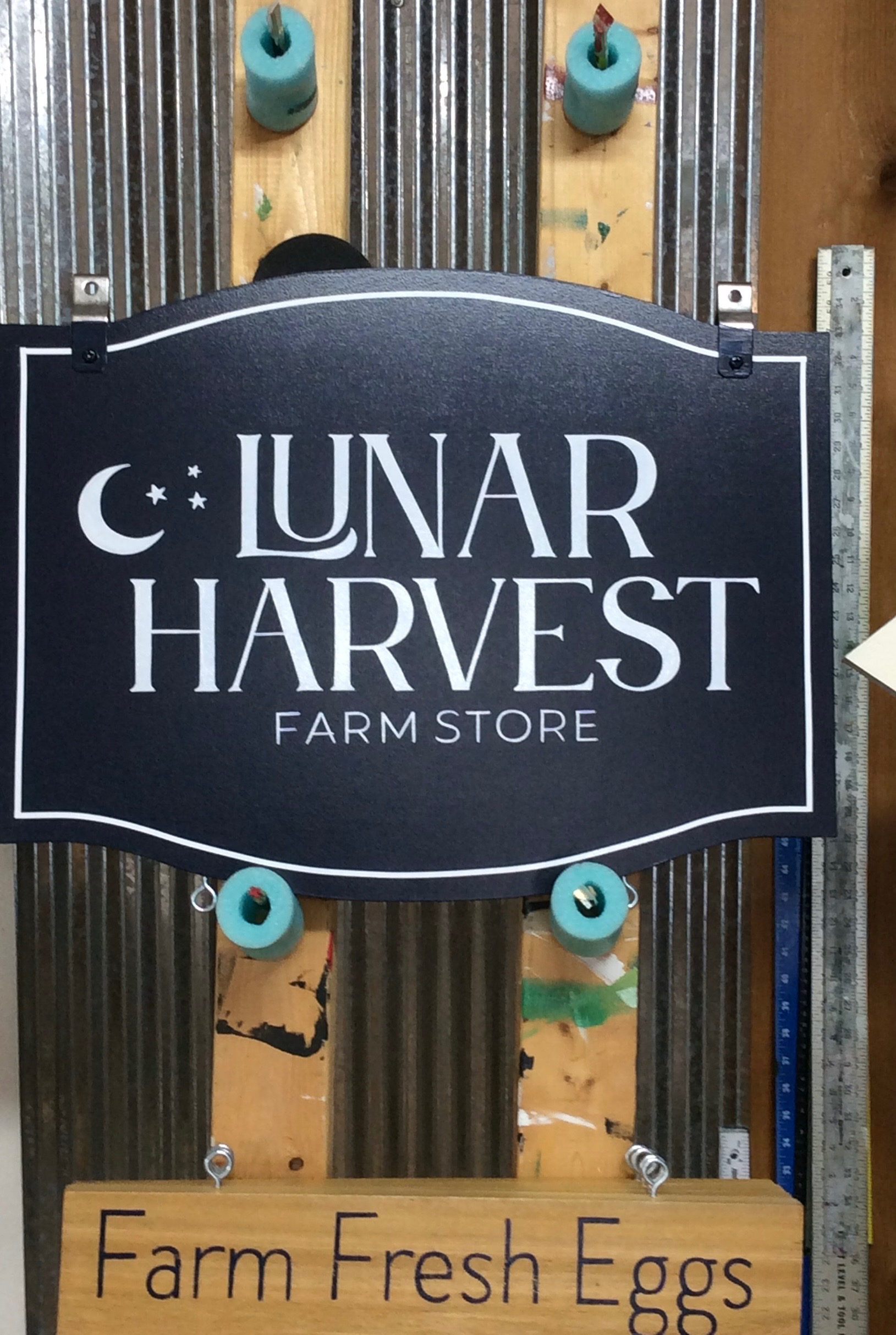 Custom commercial sign example