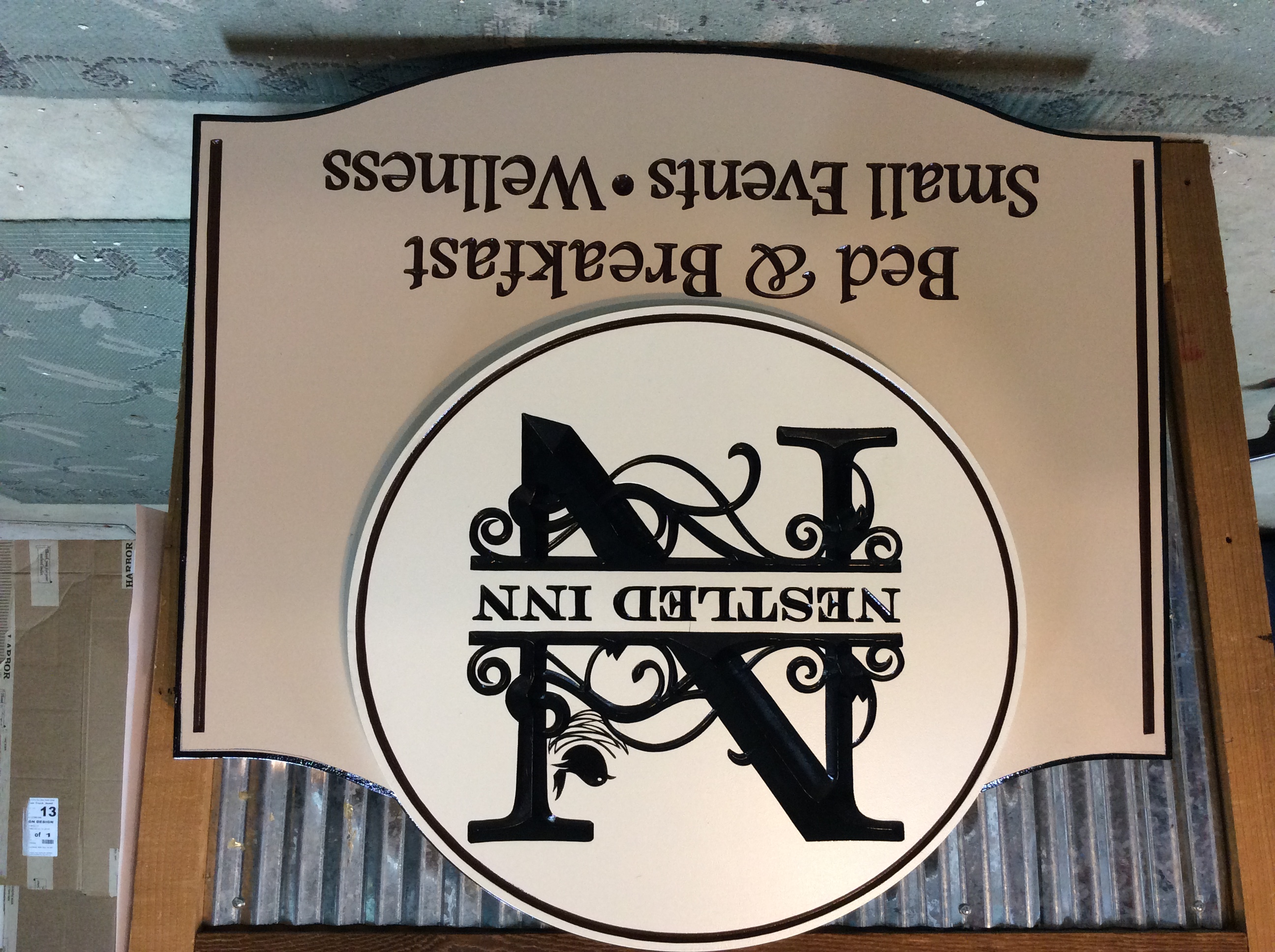 Professional office sign