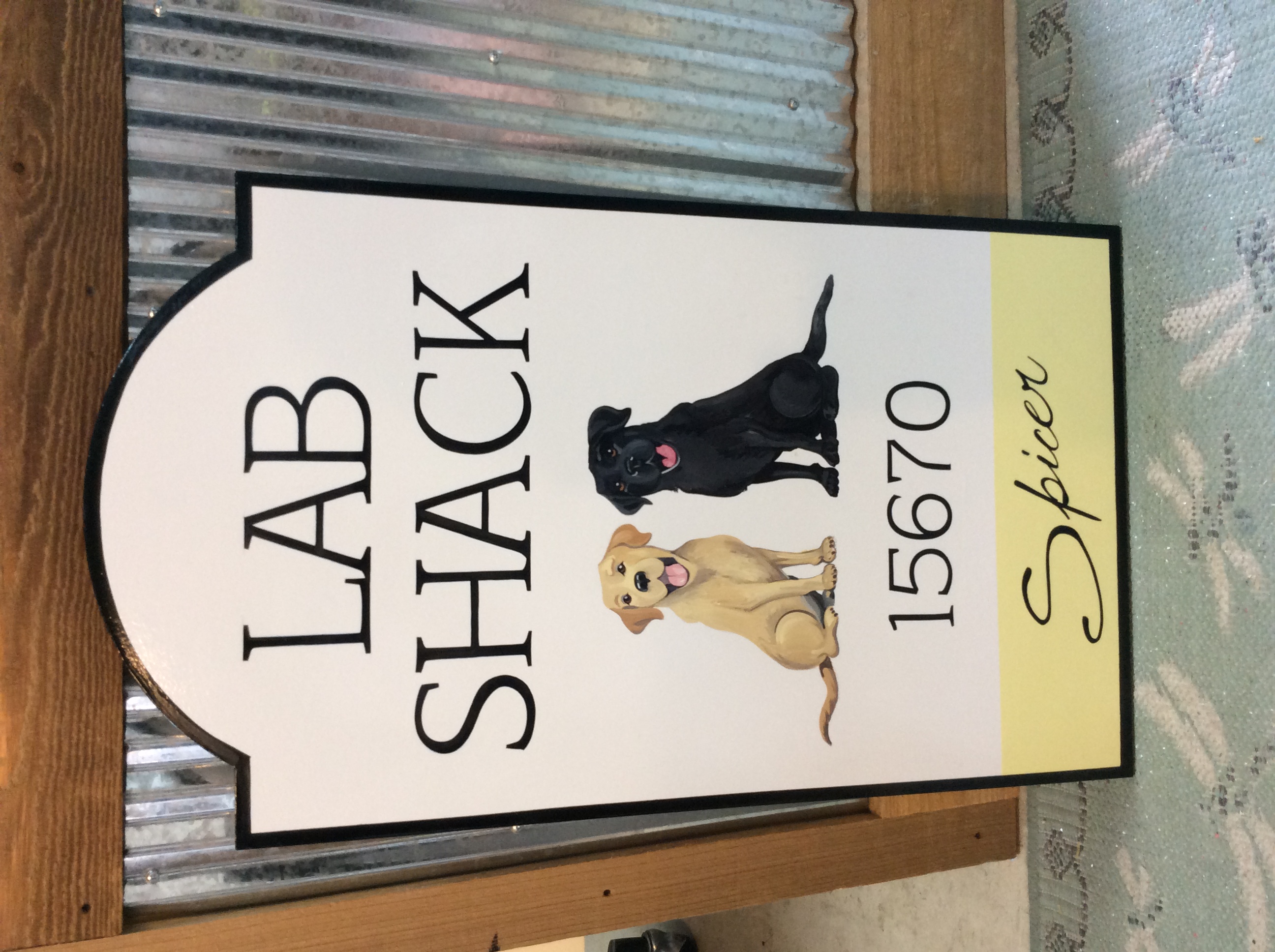 Farm sign example