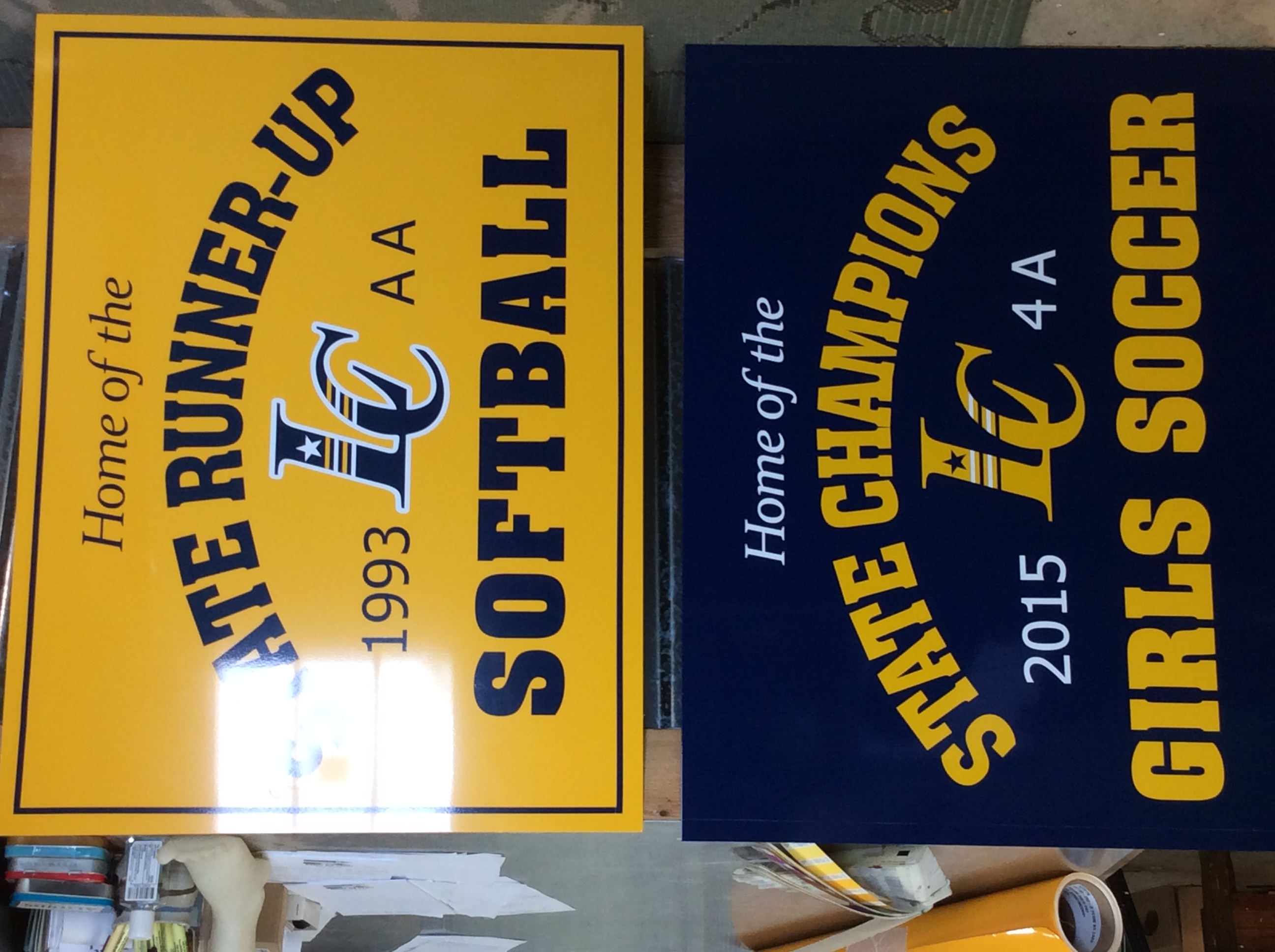 Custom magnet or decal example